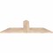 Ekena Millwork Portland Smooth Timber Gable Bracket, Douglas Fir, 48"W x 16"H x 1 1/2"D x 5 1/2"F, 8/12 Pitch GBW048X16X0206POR00SDF - alternate 2